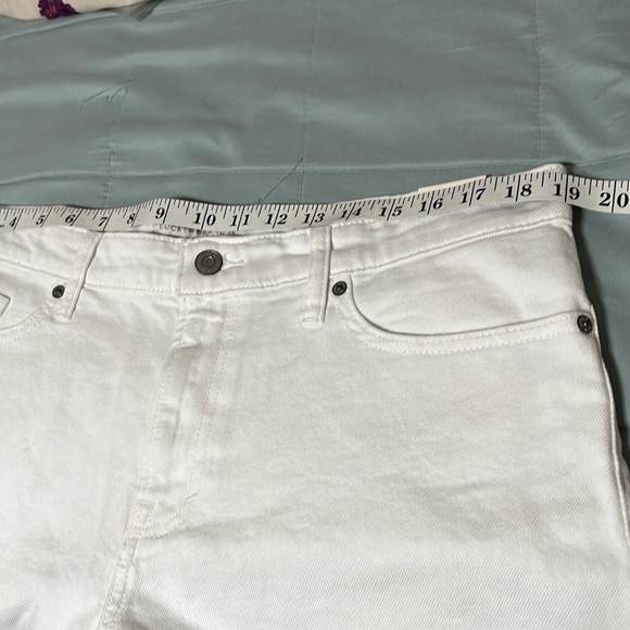 NWT-Lucky Brand White Boyfriend Shorts - Picture 7 of 13